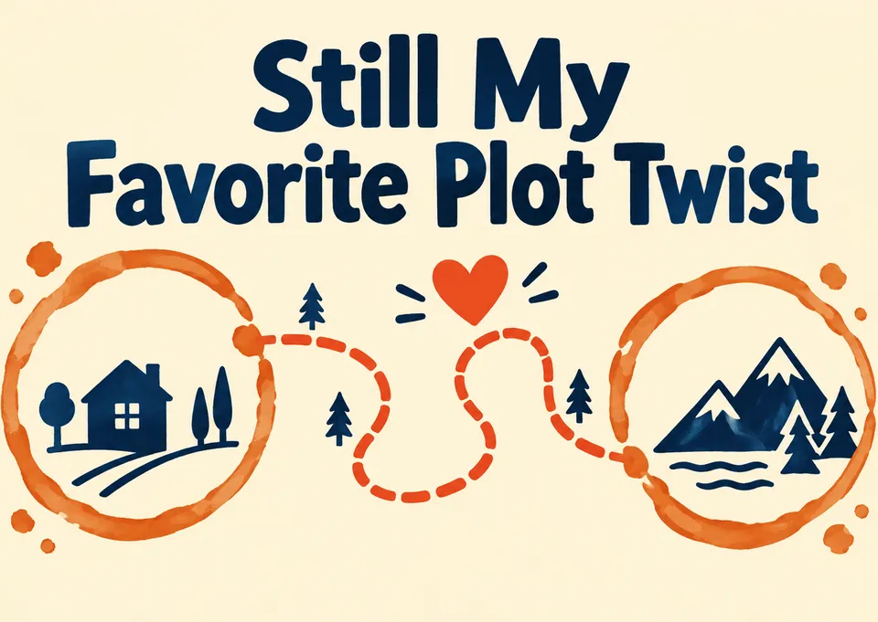 A tender and witty anniversary card for your partner. It celebrates the beautiful story you have built together through the simple, everyday moments of life.