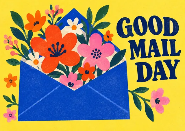 A cheerful surprise for someone who deserves a good day in the post.