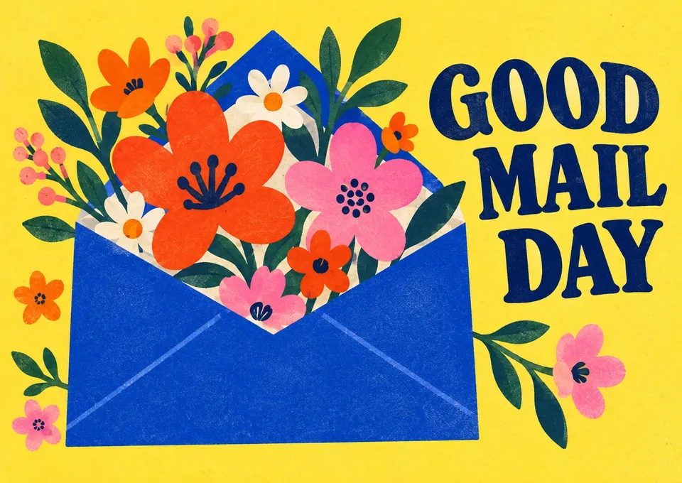 A cheerful surprise for someone who deserves a good day in the post.